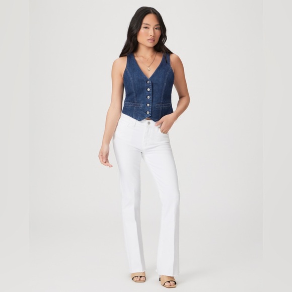 PAIGE Denim - *Anthropologie* Paige High Rise Laurel Canyon Petite Bootcut Jeans